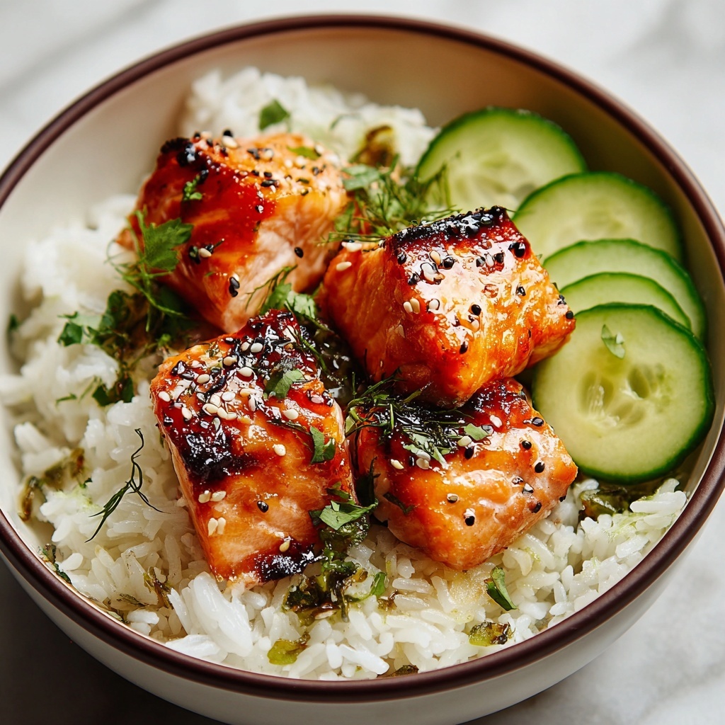 Sweet Chili Salmon Bowl Recipe - Recipe Image