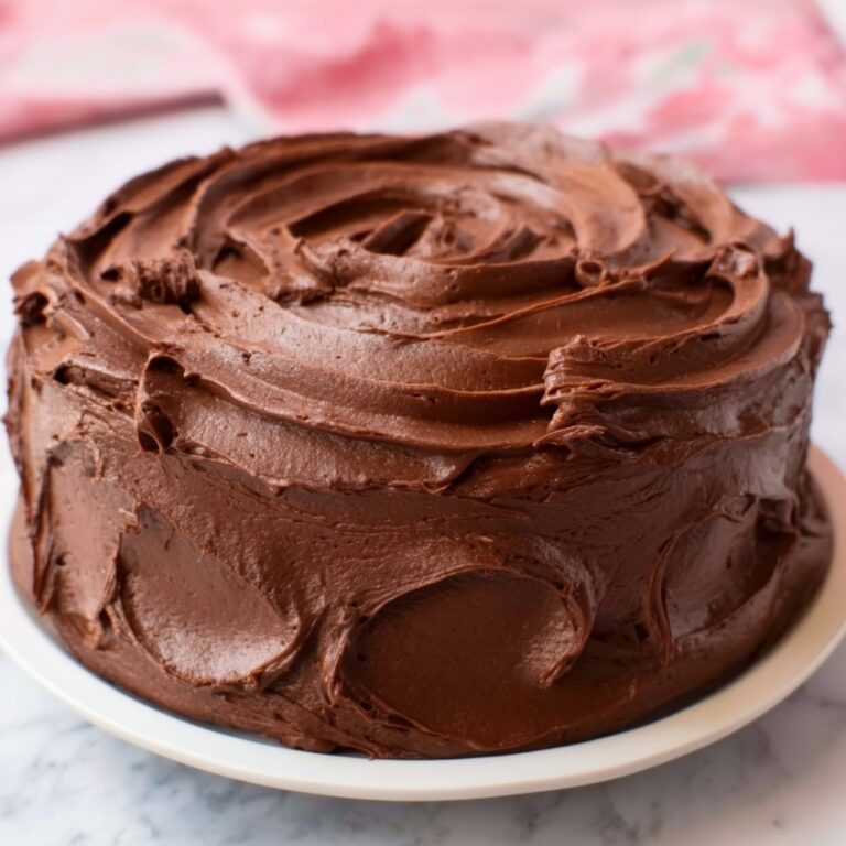 Mile High Chocolate Pound Cake Recipe