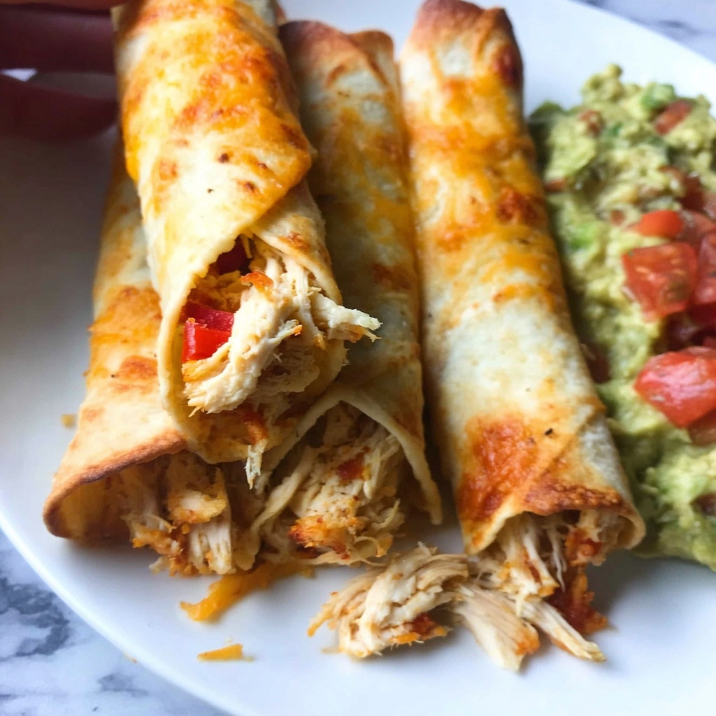 Irresistible Chicken Taquitos: 5 Secrets to Pure Bliss Recipe - Recipe Image