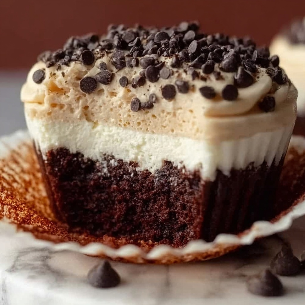 Brownie Bottom Mini Cheesecakes Recipe - Recipe Image