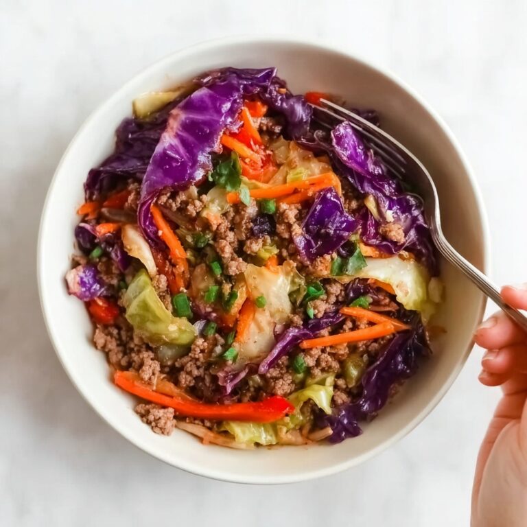 Ground Beef and Cabbage Stir-Fry Recipe