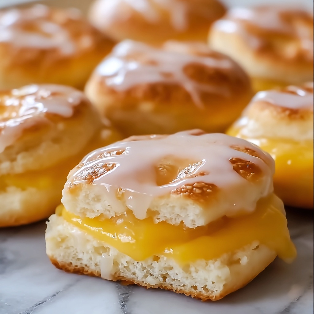 Peach Butter Swim Biscuits Recipe - Recipe Image