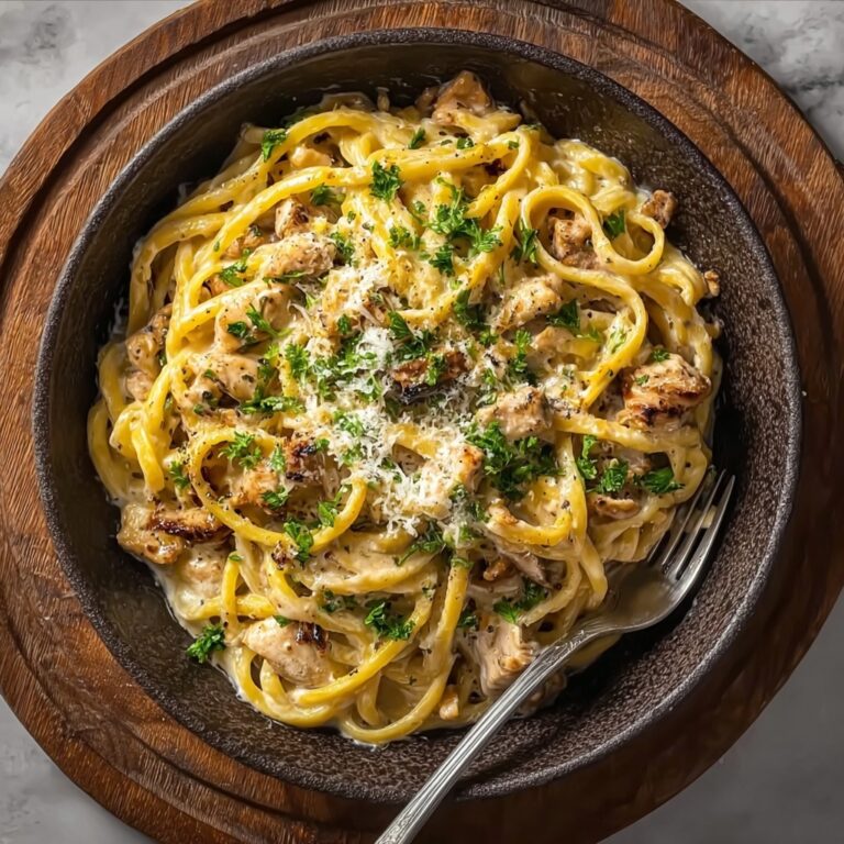 Creamy Cowboy Butter Chicken Linguine Recipe
