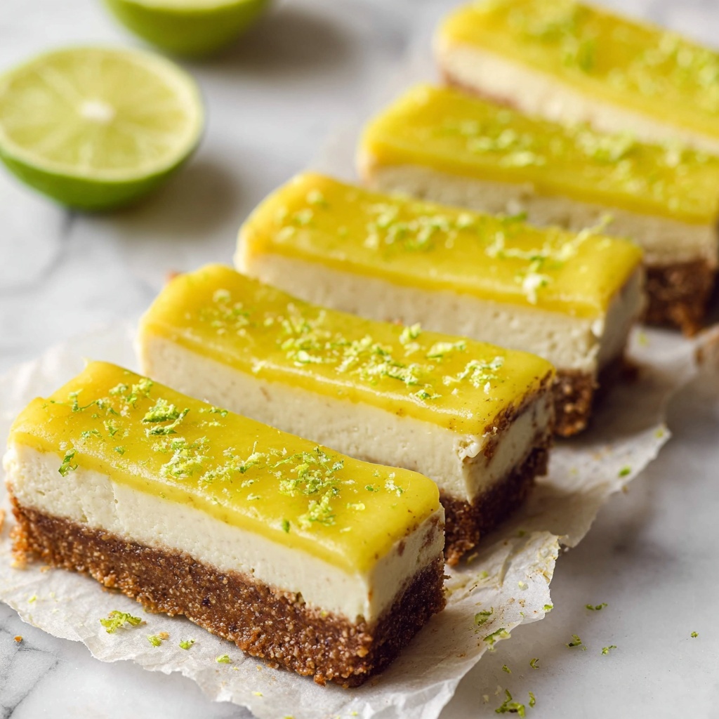 No Bake Vegan Lime Cheesecake Recipe - Recipe Image