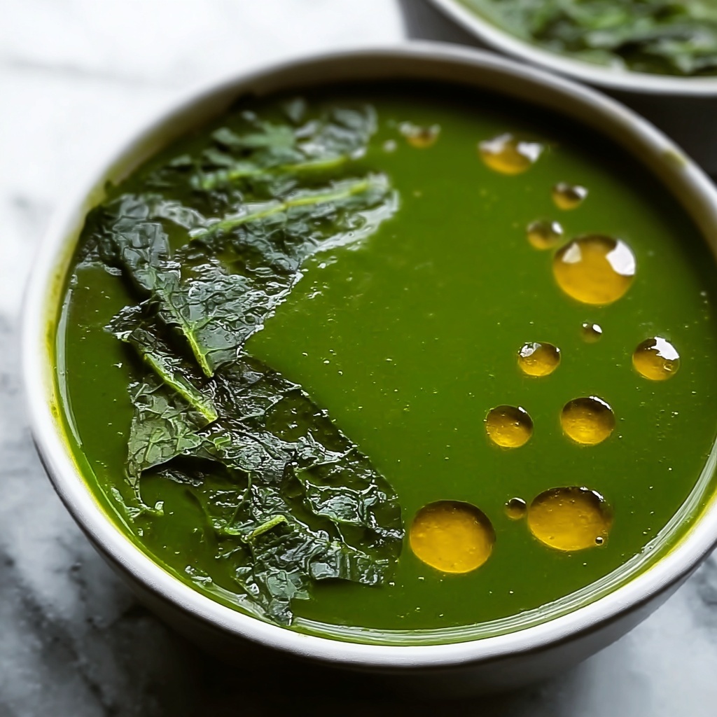 Green Goddess Herb Soup: A Cozy, Herbal Vegetable Bliss Recipe - Recipe Image