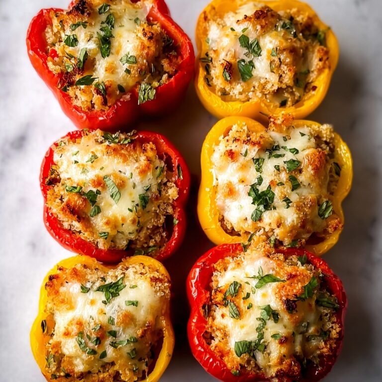 Cheesy Chicken Stuffed Peppers Recipe