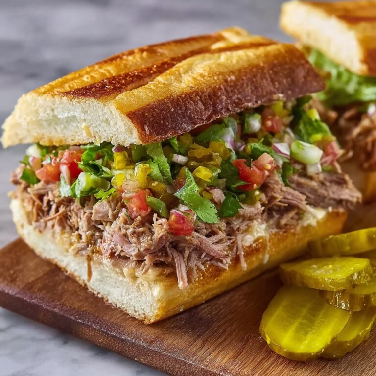 Cuban Chopped Grinder Sandwich Recipe