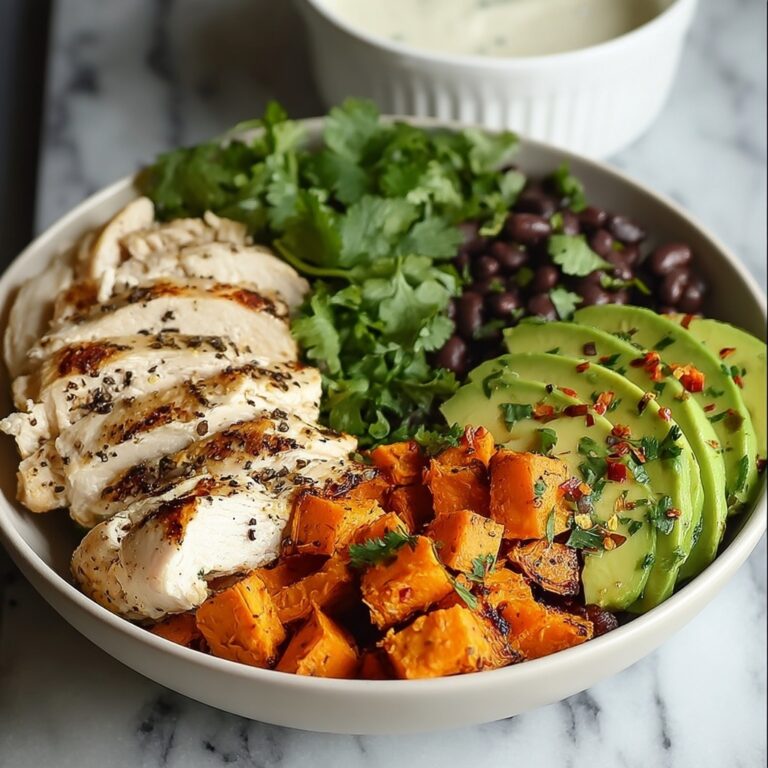Chicken and Sweet Potato Bowls Recipe