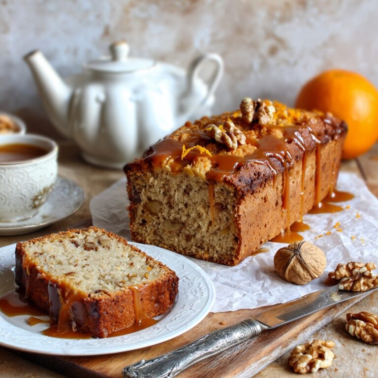 Citrus Cardamom Date Loaf with Walnuts Recipe