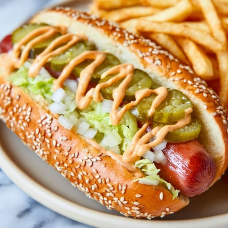 Big Mac Hot Dogs Recipe