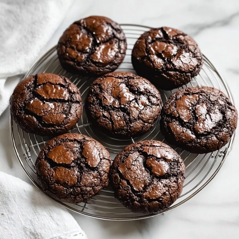 Fudgy Flourless Chocolate Cake Cookies Recipe