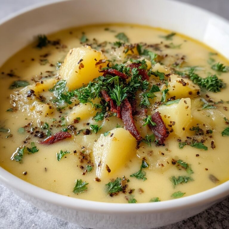 Creamy Vegan Potato Soup Recipe