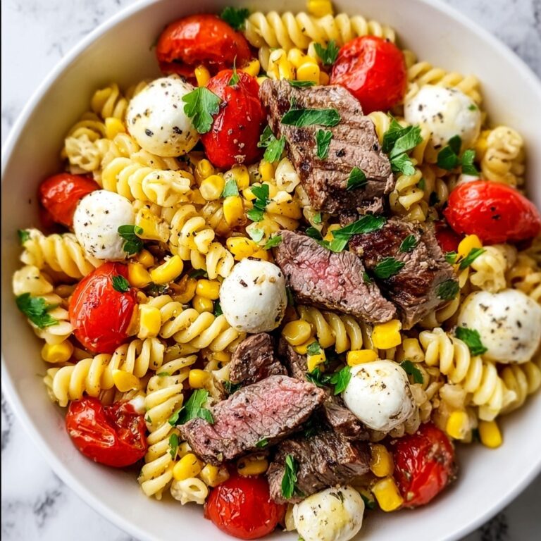 Chimichurri Steak Pasta Salad Recipe
