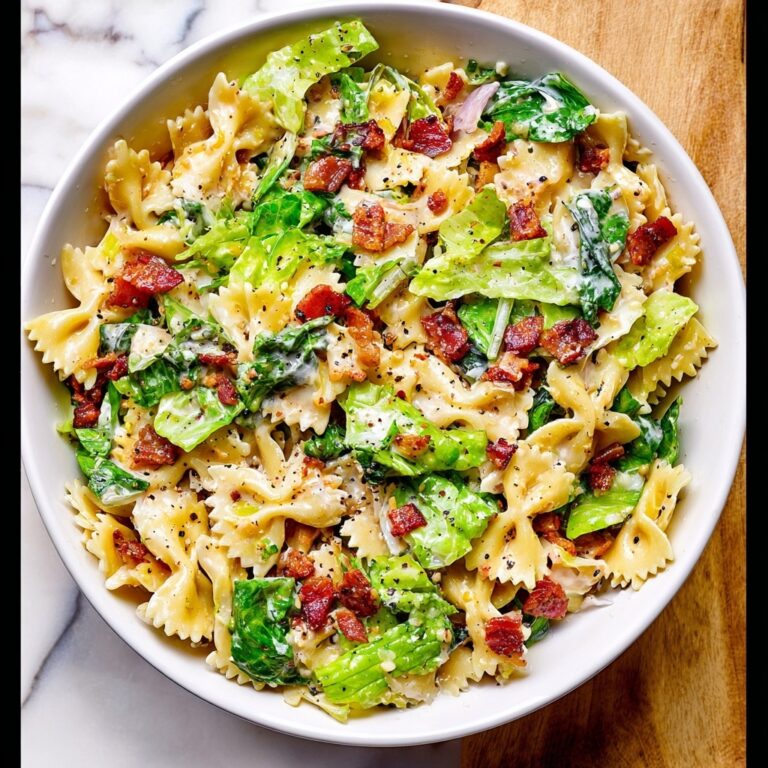BLT Pasta Salad Recipe