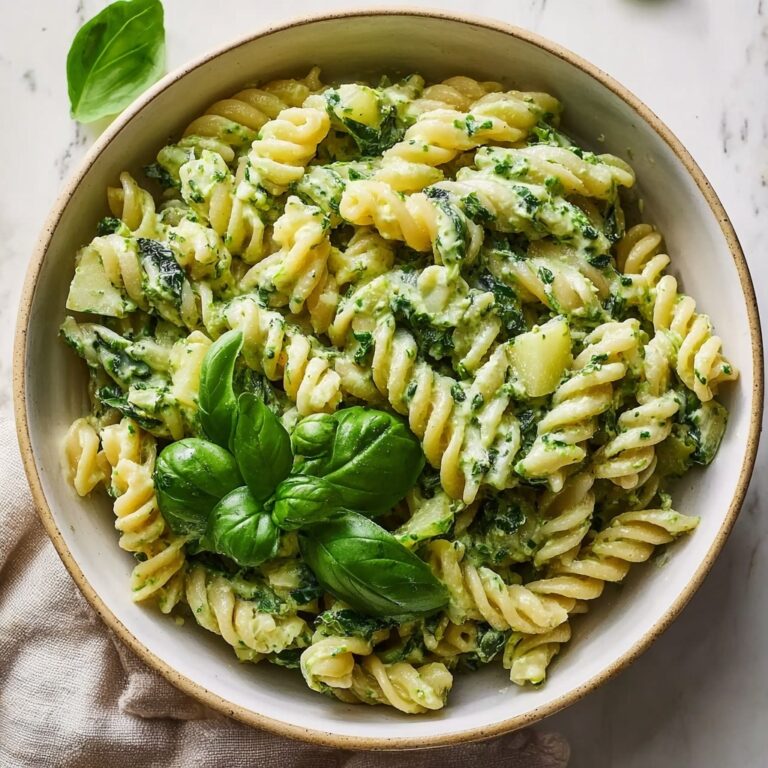Creamy Avocado Green Goddess Pasta Recipe