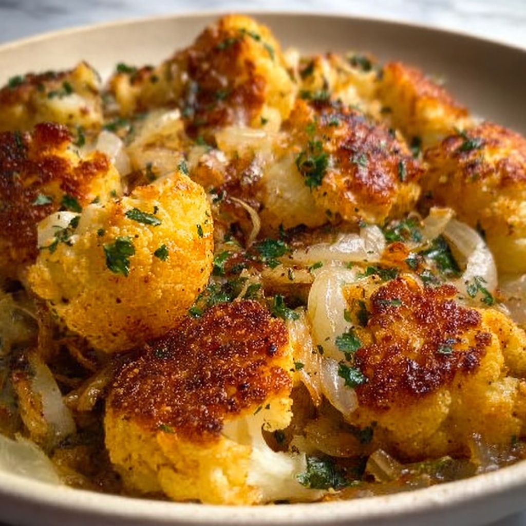 Garlic Butter Turkey Cauliflower Skillet Recipe - Recipe Image