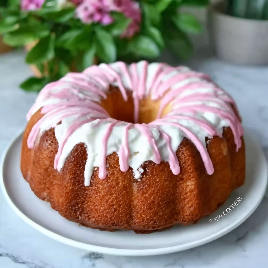 Neapolitan Pound Cake Recipe - Recipe Image