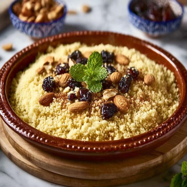 Tamina Sahrawiya: Semolina Pastries with Nut and Dried Fruit Filling Recipe