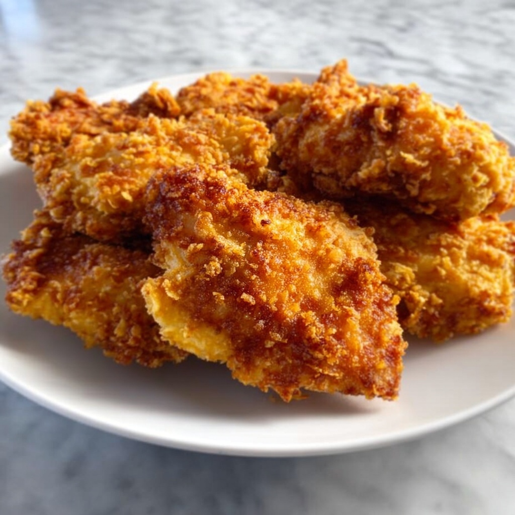 Crispy Cheddar Chicken Recipe - Recipe Image