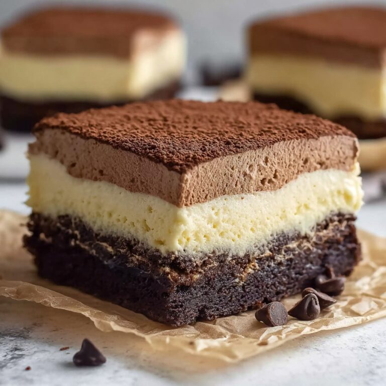 Tiramisu Brownies Recipe