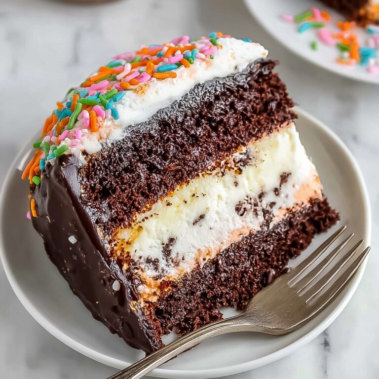 Homemade Ice Cream Cake Recipe
