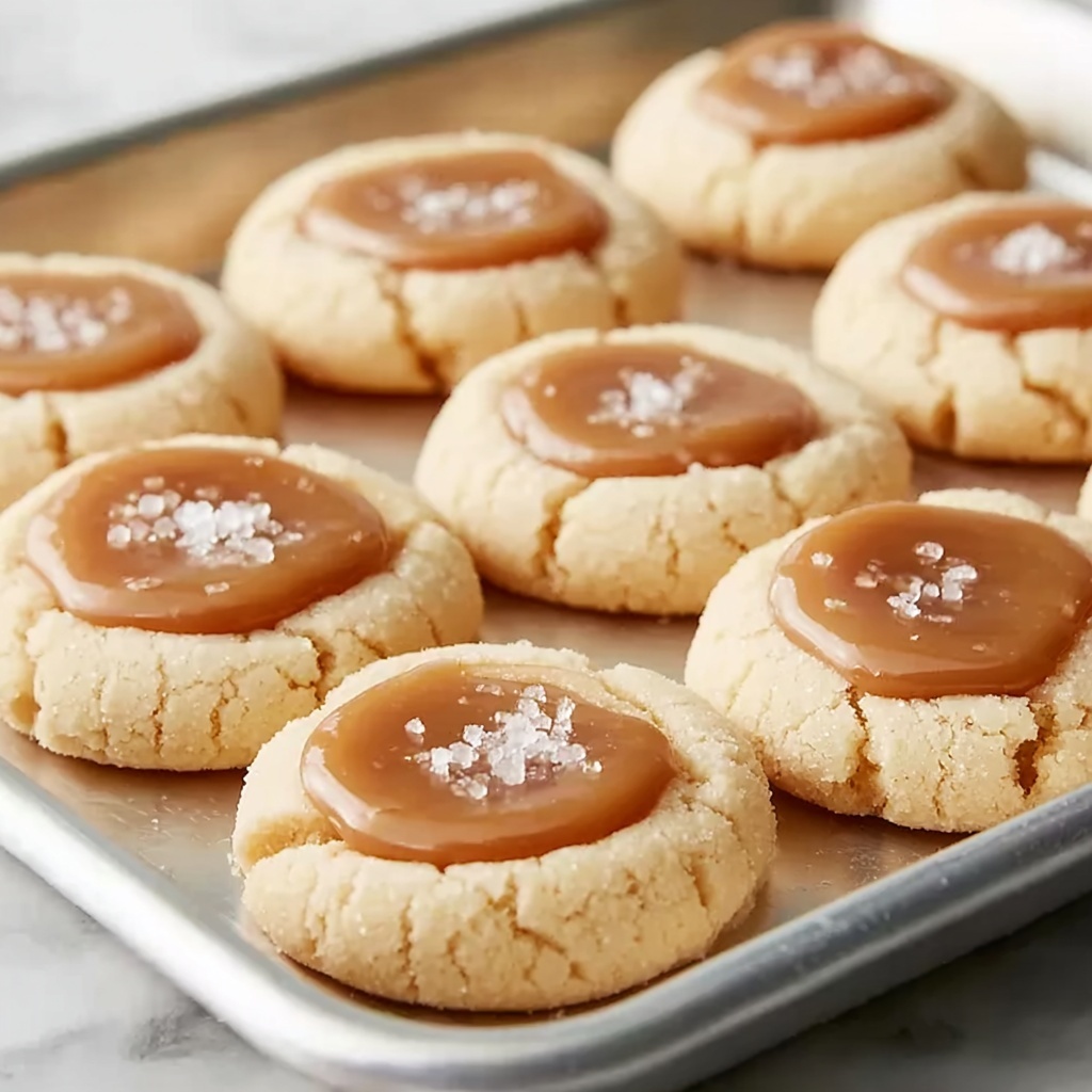 Salted Caramel Sugar Cookies Recipe - Recipe Image