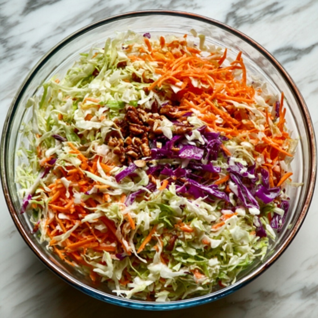 Apple Coleslaw with Pecans: 7 Ways to Enjoy Crunchy Flavor Recipe - Recipe Image