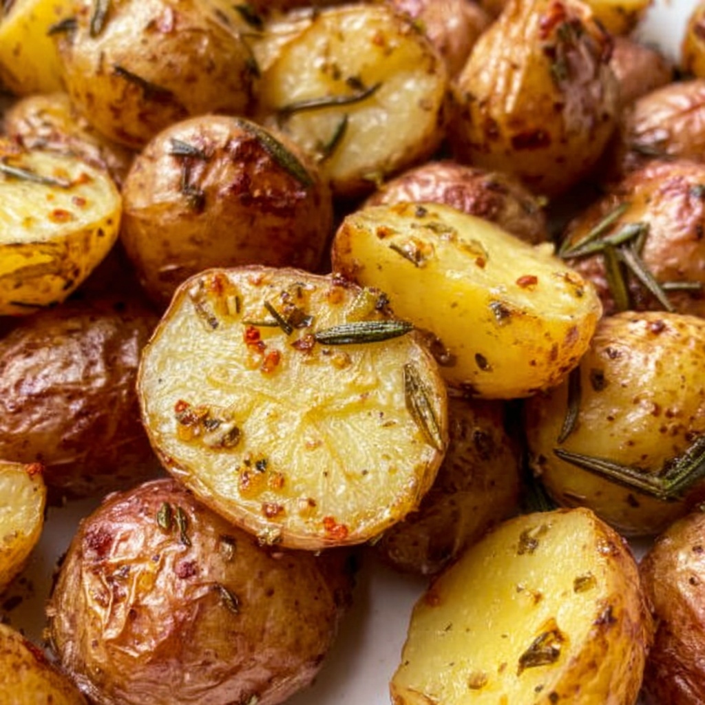 Dijon Herb Roasted Potatoes: 5 Flavorful Secrets Unveiled Recipe - Recipe Image