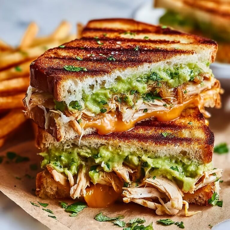Chicken Avocado Melt Sandwich Recipe